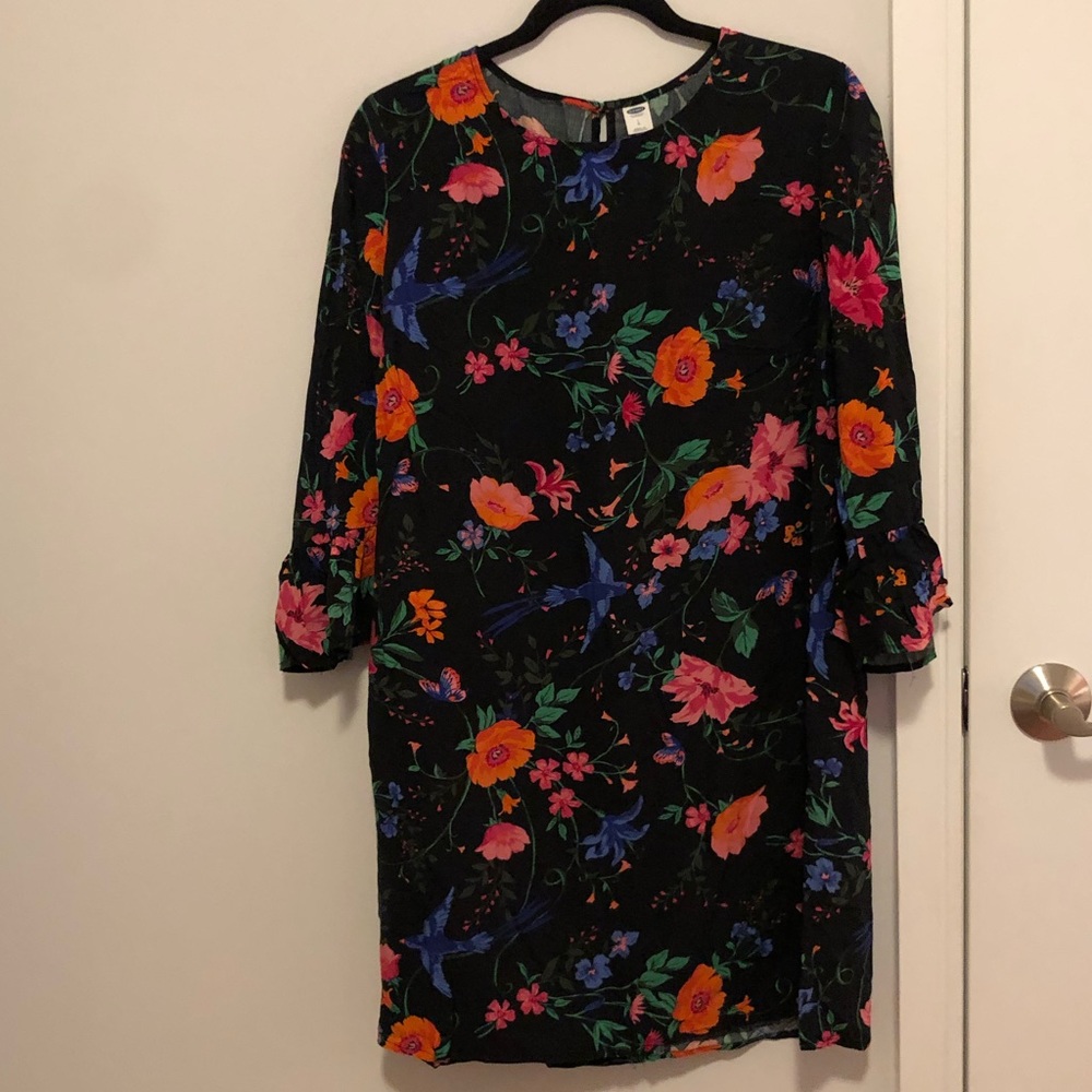 Beautiful Floral Shift Dress